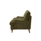 Hampshire Loveseat - Chenille Olive - DUSK