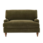 Hampshire Loveseat - Chenille Olive - DUSK