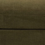 Hampshire Pouffe - Chenille Olive - DUSK