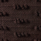 Handwoven Tufted Sofa Cushion Cover - Chocolate - DUSK