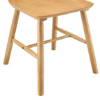 Harley Set of 2 Dining Chairs - Light Wood - DUSK