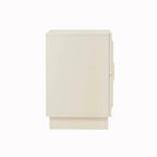 Harlow 2 Drawer Bedside Table - Cream - DUSK