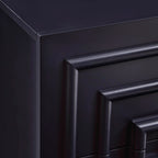 Harlow 2 Drawer Bedside Table - Midnight - DUSK