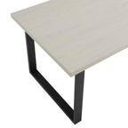 Harper 4 - 6 Seater Dining Table - Wood/Black - DUSK
