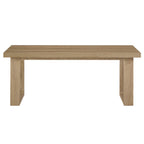 Harper Dining Bench - Light Wood - DUSK
