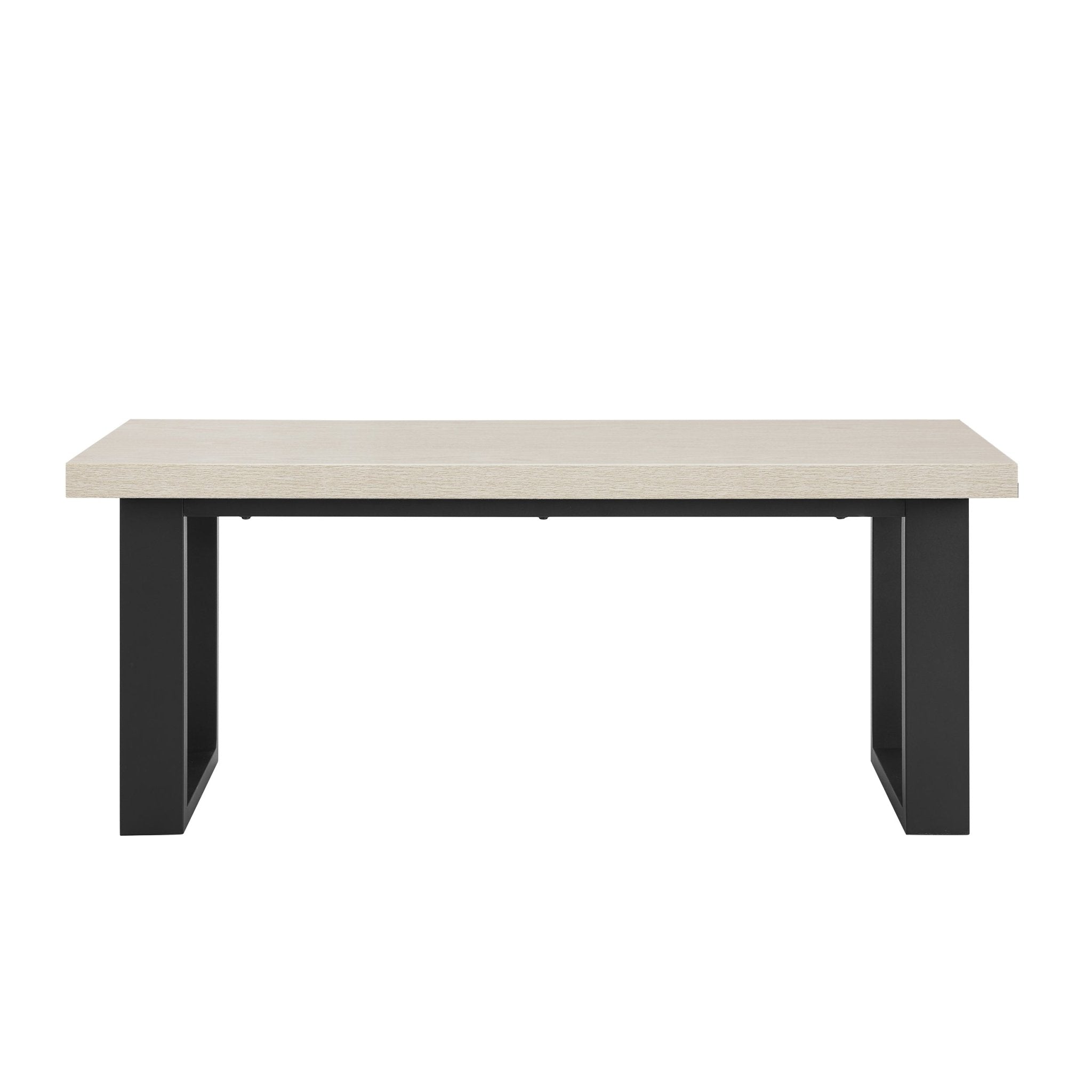 Harper Dining Bench - Wood/Black - DUSK