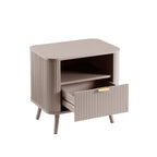 Hattie 1 Drawer Nightstand - Taupe - DUSK