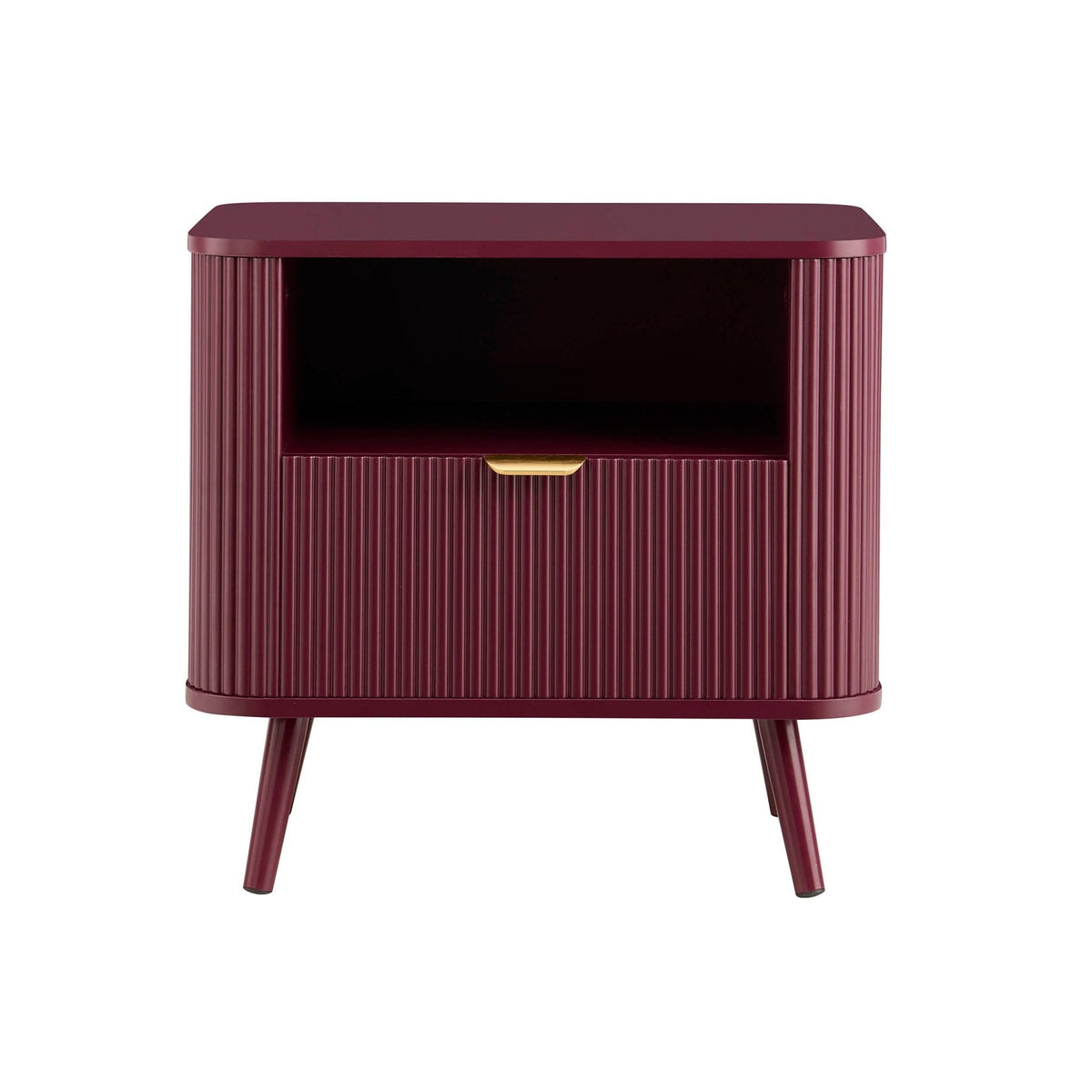 Hattie 1 Drawer Nightstand - Tawny Port - DUSK
