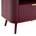Hattie 1 Drawer Nightstand - Tawny Port - DUSK
