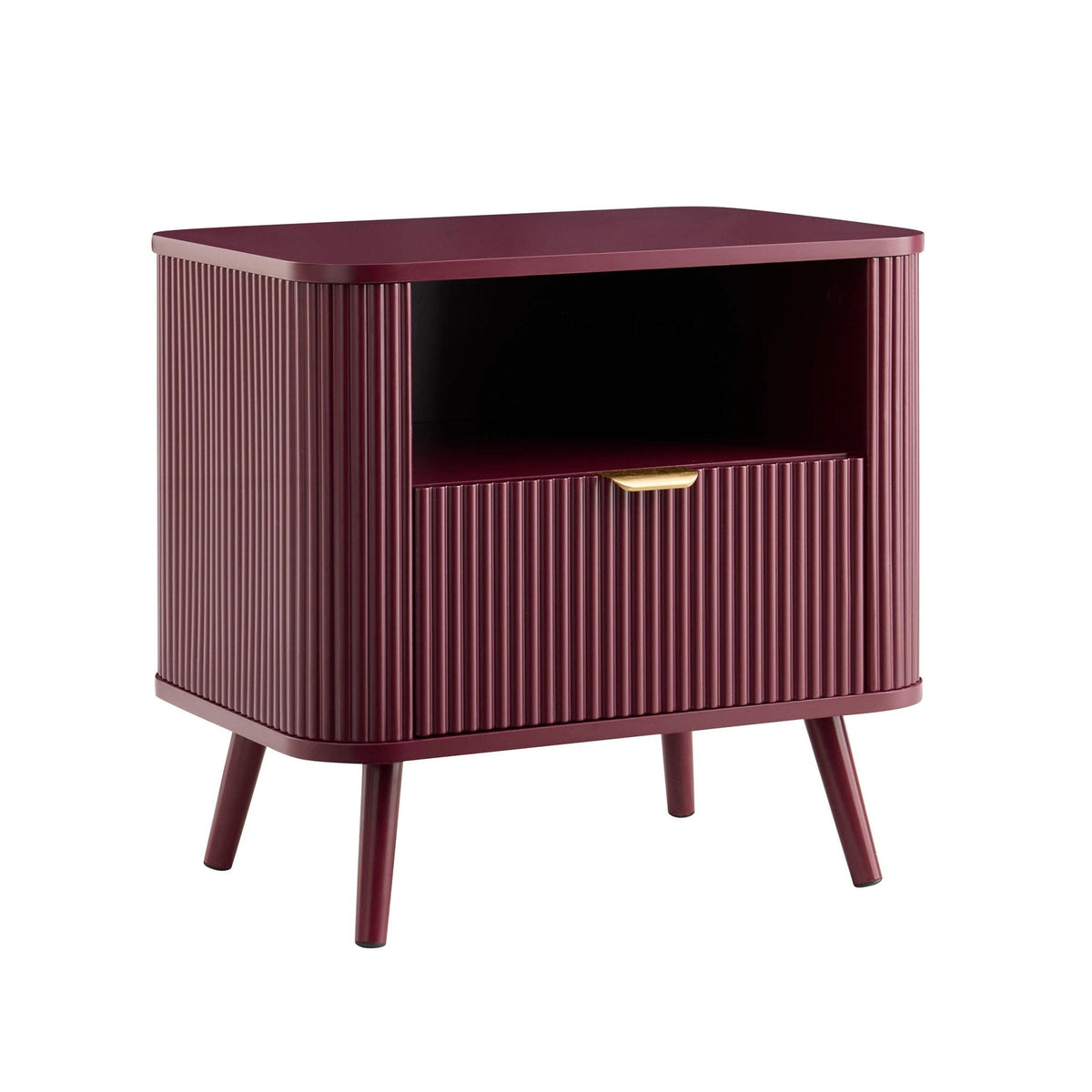 Hattie 1 Drawer Nightstand - Tawny Port - DUSK