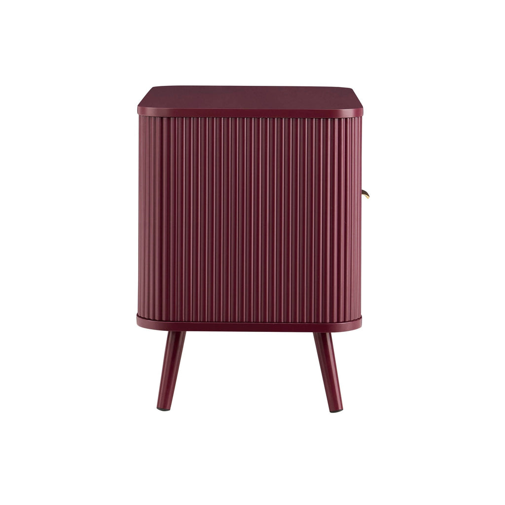 Hattie 1 Drawer Nightstand - Tawny Port - DUSK