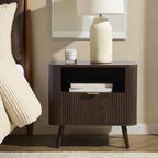 Hattie 1 Drawer Nightstand - Walnut - DUSK