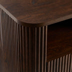 Hattie 1 Drawer Nightstand - Walnut - DUSK