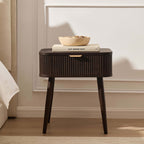 Hattie 1 Drawer Nightstand - Walnut - DUSK