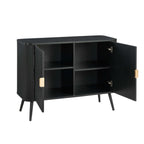 Hattie 2 Door Sideboard - Black - DUSK