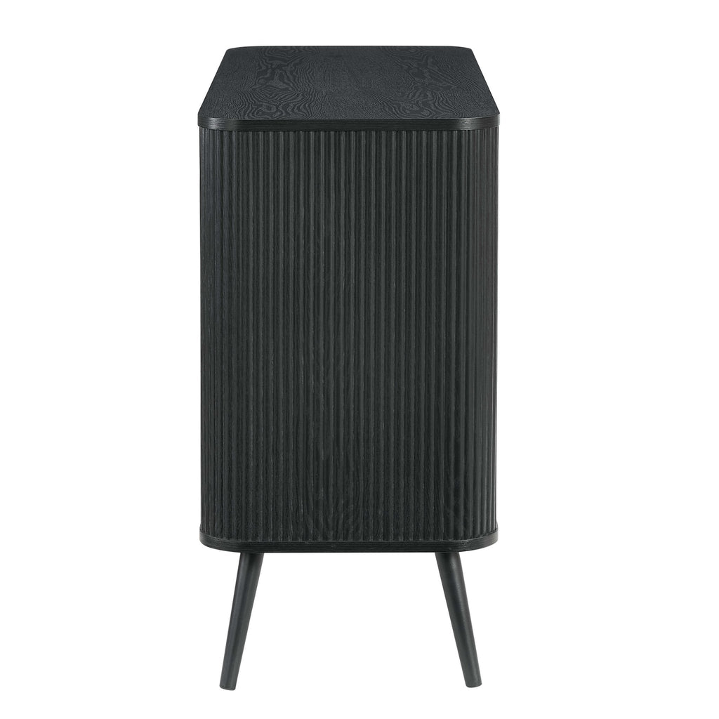 Hattie 2 Door Sideboard - Black - DUSK