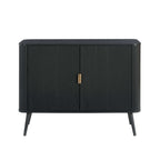 Hattie 2 Door Sideboard - Black - DUSK