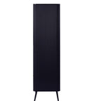 Hattie 2 Door Wardrobe with Drawer - Midnight - DUSK