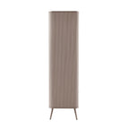 Hattie 2 Door Wardrobe with Drawer - Taupe - DUSK