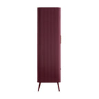 Hattie 2 Door Wardrobe with Drawer - Tawny Port - DUSK