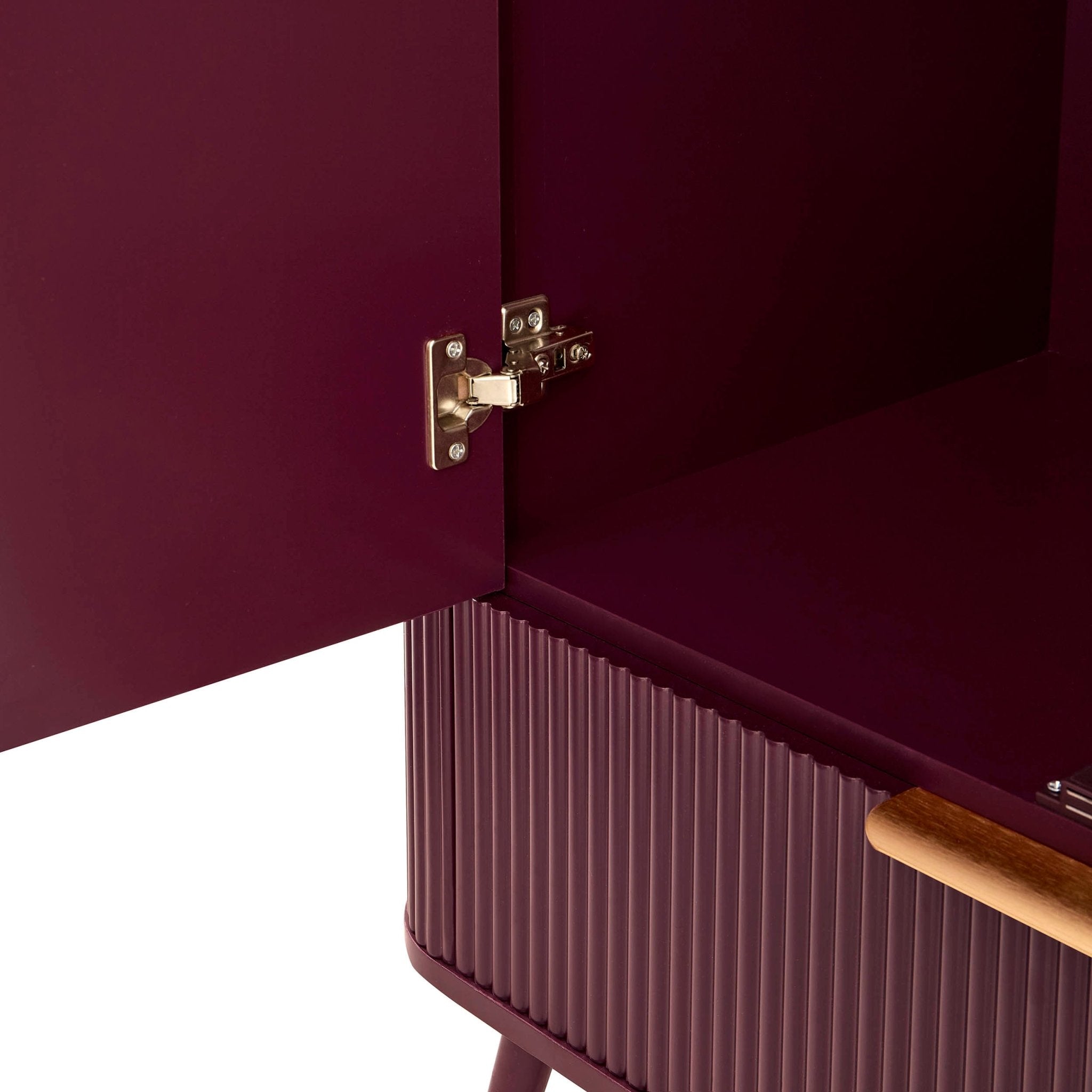 Hattie 2 Door Wardrobe with Drawer - Tawny Port - DUSK