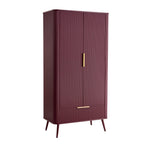 Hattie 2 Door Wardrobe with Drawer - Tawny Port - DUSK