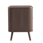 Hattie 2 Drawer Bedside Table - Mocha - DUSK