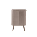 Hattie 2 Drawer Bedside Table - Taupe - DUSK