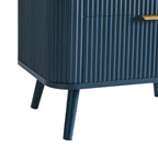 Hattie 2 Drawer Bedside Table - Teal - DUSK