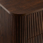 Hattie 2 Drawer Bedside Table - Walnut - DUSK