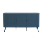 Hattie 3 Door Sideboard - Teal - DUSK