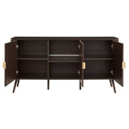 Hattie 3 Door Sideboard - Walnut - DUSK