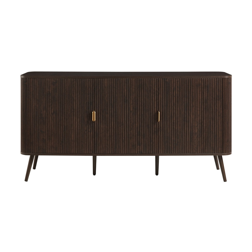 Hattie 3 Door Sideboard - Walnut - DUSK