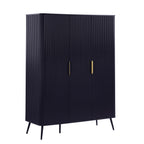 Hattie 3 Door Wardrobe - Midnight - DUSK