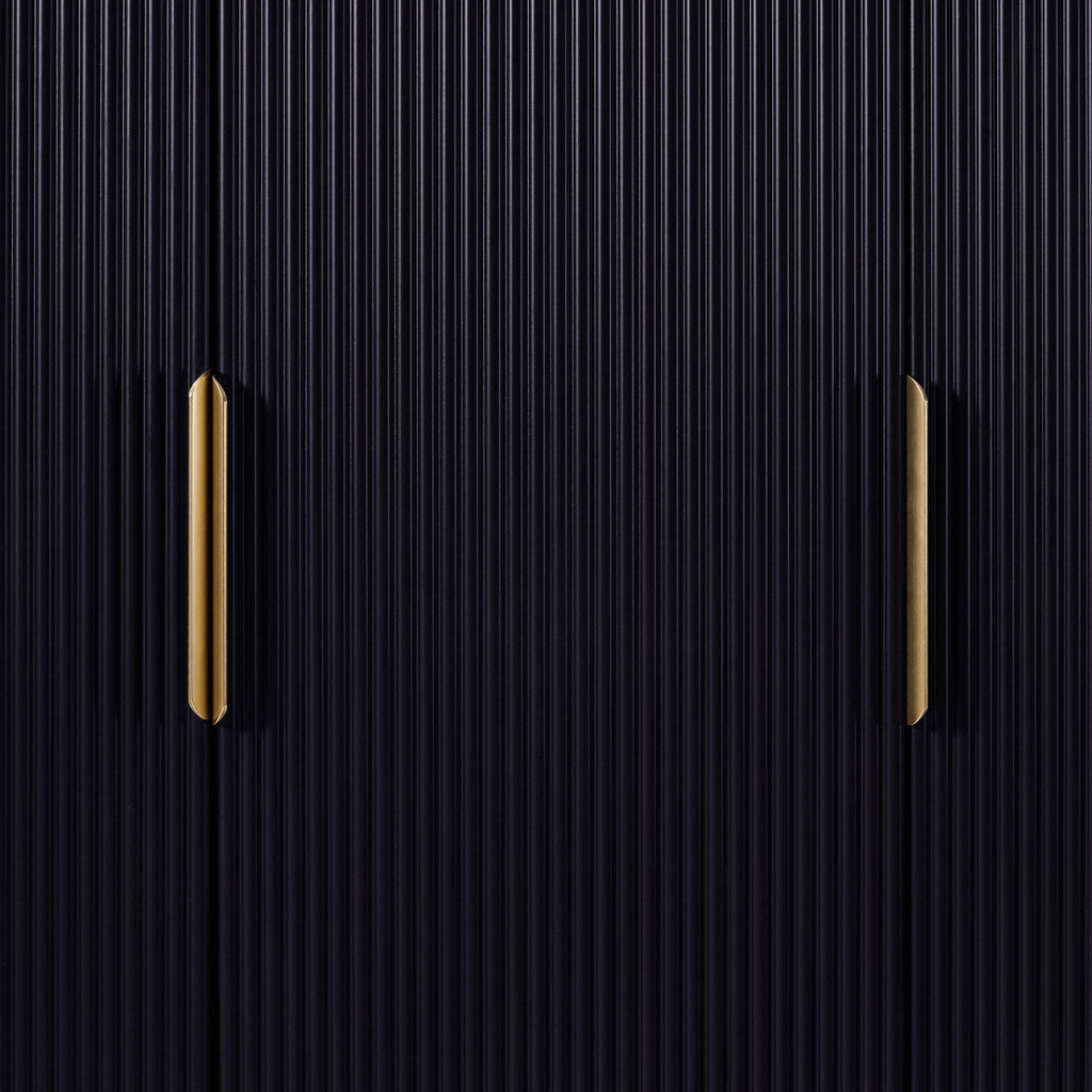 Hattie 3 Door Wardrobe - Midnight - DUSK