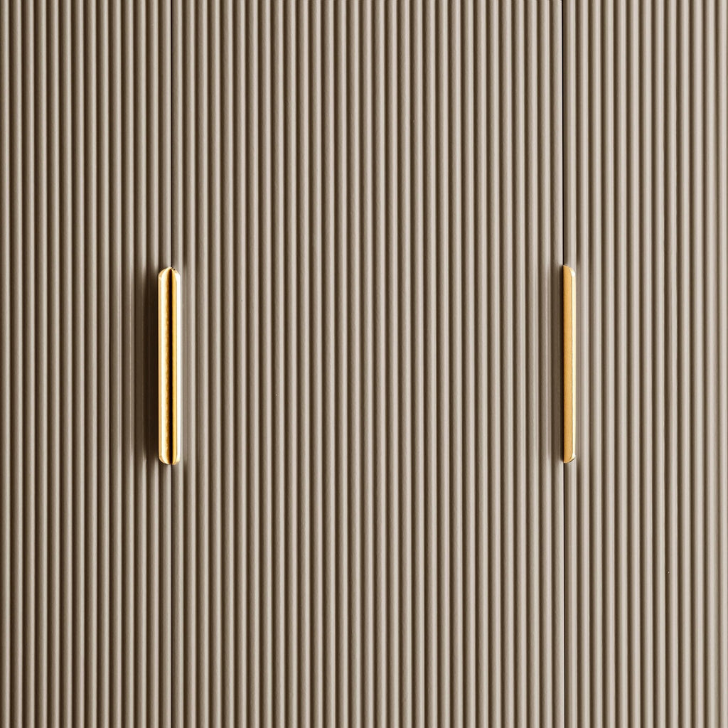 Hattie 3 Door Wardrobe - Taupe - DUSK