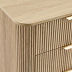 Hattie 3 Drawer Chest - Light Wood - DUSK