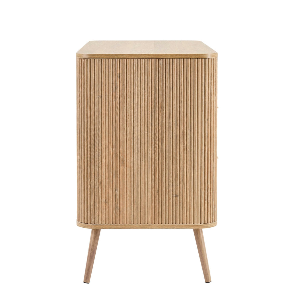 Hattie 3 Drawer Chest - Light Wood - DUSK