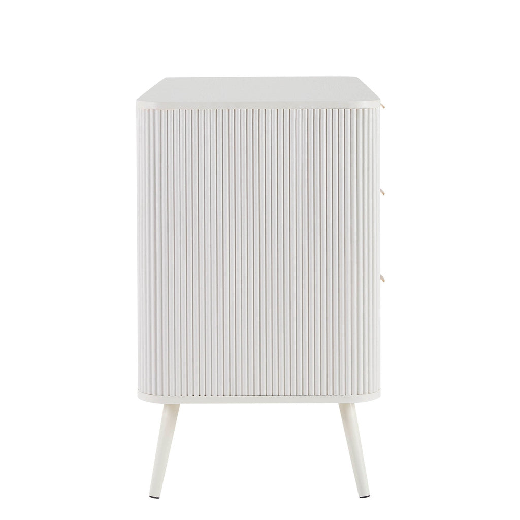 Hattie 3 Drawer Chest - Warm White - DUSK