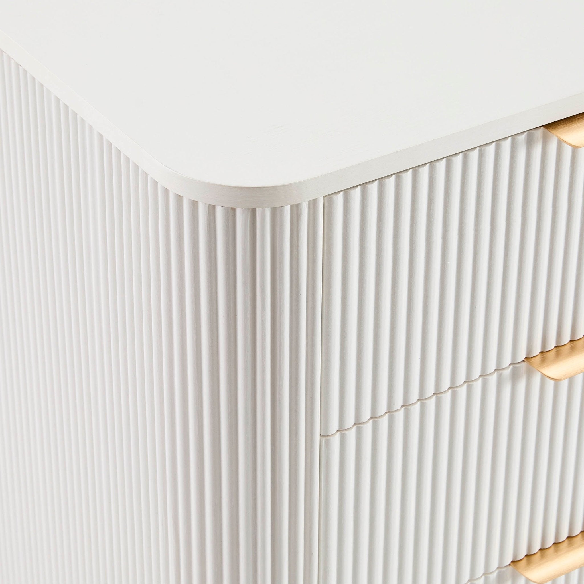 Hattie 3 Drawer Chest - Warm White - DUSK