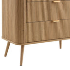 Hattie 3 Drawer Small Chest - Light Wood - DUSK