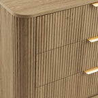 Hattie 3 Drawer Small Chest - Light Wood - DUSK