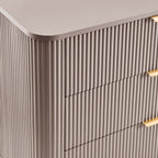 Hattie 3 Drawer Small Chest - Taupe - DUSK