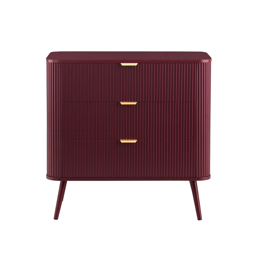Hattie 3 Drawer Small Chest - Tawny Port - DUSK