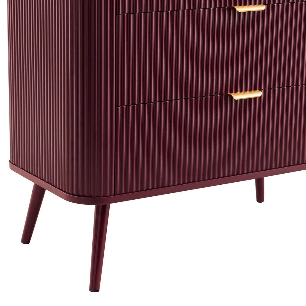 Hattie 3 Drawer Small Chest - Tawny Port - DUSK