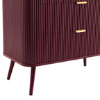 Hattie 3 Drawer Small Chest - Tawny Port - DUSK