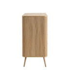 Hattie 5 Drawer Chest - Light Wood - DUSK