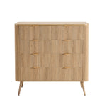 Hattie 5 Drawer Chest - Light Wood - DUSK