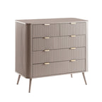 Hattie 5 Drawer Chest - Taupe - DUSK