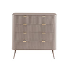 Hattie 5 Drawer Chest - Taupe - DUSK